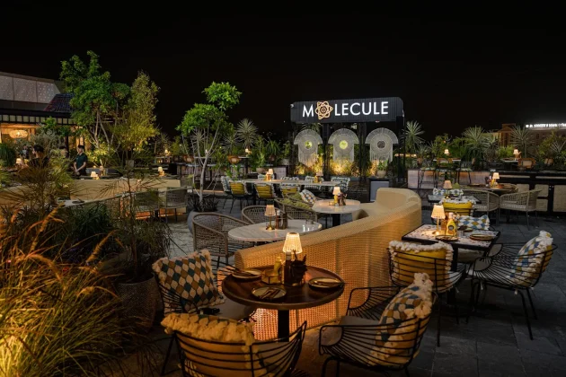 Molecule Bar and Restaurant, Chakna Combo, Thai Curry, Delhi Food Blog, Bar with Spacious Seating